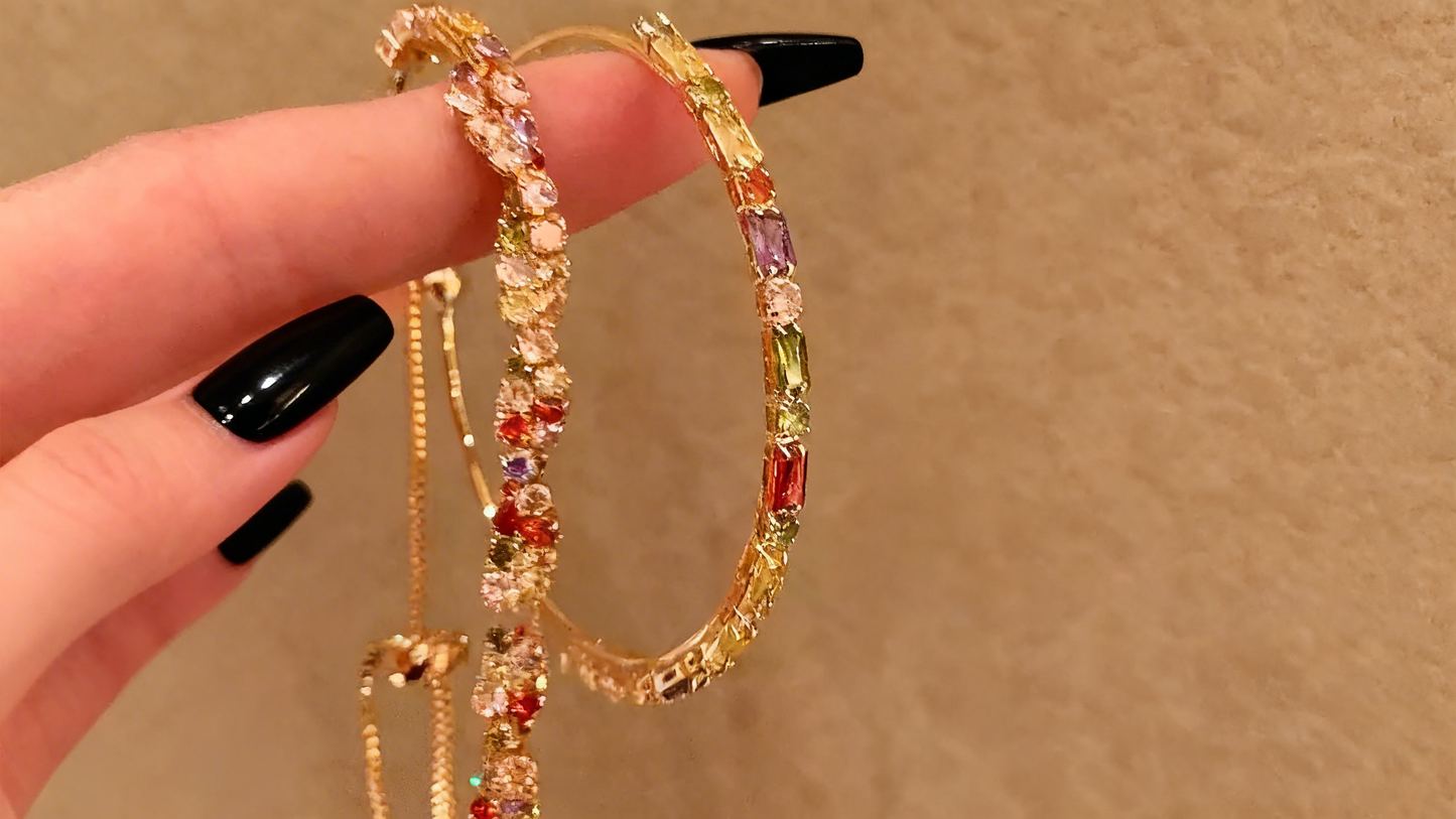 Handcrafted Gemstone Bracelet Set | Elevate Your Wrist Stack with Vibrant Sparkle